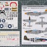 Foxbot Decals FBOT48060 North-American P-51 Mustang Nose art, Part 1 WITH STENCILS 1/48