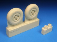 Barracuda Studios BCR32335 Supermarine Spitfire Mk.IXC Four Slot Mainwheels 1/32