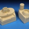 Barracuda Studios BCR48401 Hawker Tempest Mk.V Corrected Intake Set (designed to be used with Eduard kits) 1/48