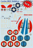 Print Scale 48-137 Curtiss SB2C Helldiver (wet decals) 1/48