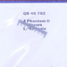 Quickboost QB48 782 F-4 Phantom II mirrors 1/48