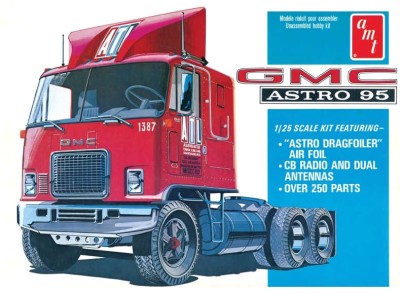 AMT 1140 GMC Astro 95 Semi Tractor The GMC 1/25