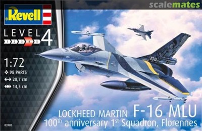 Revell 03905 Многоцелевой истребитель F-16 Mlu 100th Anniversary (Подарочная серия) (REVELL) 1/72