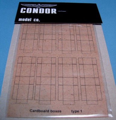 Condor А-016	Картонные коробки без надписей, тип 1, 8 шт
