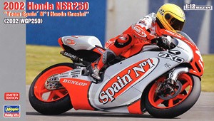 Hasegawa 21706 2002 Honda NSR250 &quot;Team Gresini&quot; (2002 WGP250) 1/12