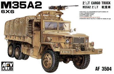 AFV Club AF35004 M35A2 2 1/2T CARGO TRUCK 1/35
