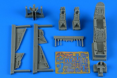 Aires 4870 Harrier T.4/T.4A Cockpit Set (Kin) 1/48