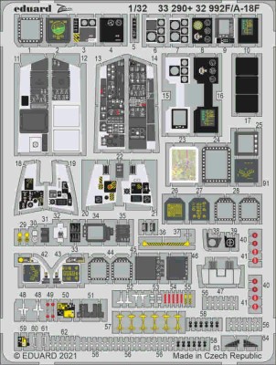 Eduard 33290 F/A-18F (REV) 1/32
