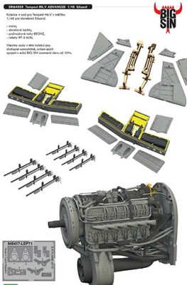 Eduard SIN64858 BIGSIN 1/48 Tempest Mk.V ADVANCED (EDU)
