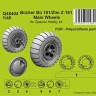 CMK Q48404 Bucker Bu 181 / Zlin Z-181 Main wheels (SPH) 1/48