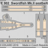 Eduard FE902 Swordfish Mk.II seatbelts STEEL 1/48