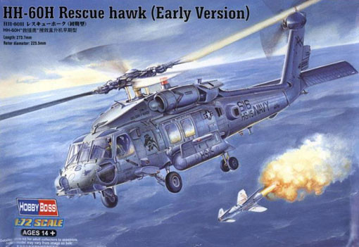 Hobby Boss 87234 HH-60H Rescue hawk ( Early Version ) 1/72