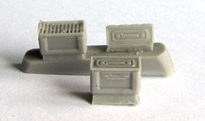 Zebrano ZA35227 Короб для пулеметной ленты 12,7 мм (США), 6 шт. 1/35