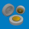 Eduard 6481052 BRASSIN P-39 wheels late (ARMA H.) 1/48