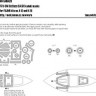 New Ware NWA-M0428 1/72 Mask F7U-3M Cutlass BASIC (FUJI H-12/H-29)