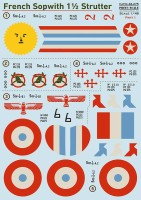 Print Scale 48275 Sopwith 1 1/2 Strutter_decals Part 1 1/48