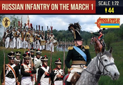 Strelets STR21272 Russian Infantry on the March 1 Napoleonic 1/72