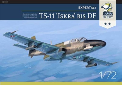 Arma Hobby 70002 TS-11 Iskra Bis DF Expert Set 'CAMO' 1/72
