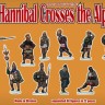 Linear-A LA011 Hannibal Crosses The Alps Set 1 48 Figures In 12 Poses 1/72