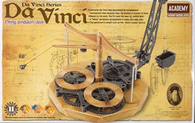 Academy 18157 DAVINCI FLYING PENDULUM CLOCK