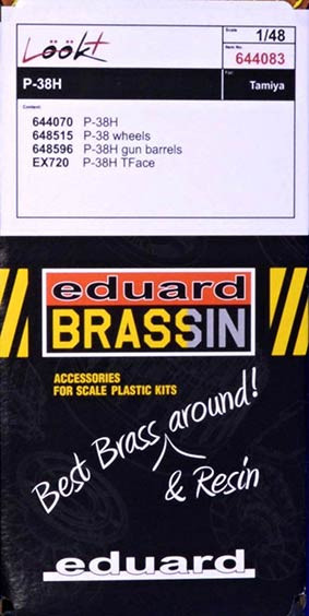 Eduard 644083 BRASSIN 1/48 P-38H Lookplus (TAM)