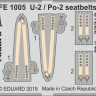 Eduard FE1005 1/48 U-2 / Po-2 seatbelts STEEL (ICM)