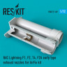 Reskit RSU72-0169 BAC Lightning F1, F2, T4, F2A exhaust nozzles early type for Airfix kit AirFix 1/72