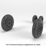 Armory ARAW32306 McDonnell F-4 Phantom II wheels with weighted tires/tyres, early production 1/32