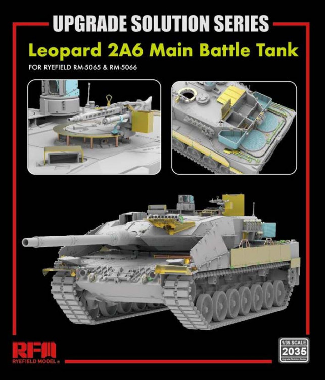 RFM 2035 Leopard 2A6 upgrade set for 5065 & 5066 1/35
