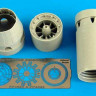Aires 4562 Mirage 2000C/B/D/N exhaust nozzle - closed 1/48