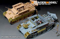 Voyager Model PE35979 WWII German Bergepanther Ausf.D (Early type,Panther A tool holders) Basic (TAKOM 2101) 1/35