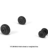 Armory ARAW72052 Mil Mi-24 Hind wheels with weighted tires/tyres Mi-24D, Mi-24V, Mi-35 1/72