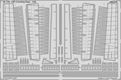 Eduard 481157 SET F4F-4 landing flaps (ACAD) 1/48