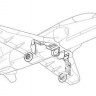 CMK 4143 Hawk -undercarriage set for AIR 1/48
