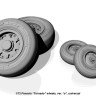 Armory ARAW72501A Panavia Tornado wheels, version "a" 1/72