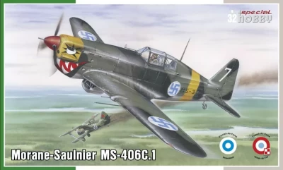 Special Hobby S32019 Morane-Saulnier MS-406C.1 (3x camo) 1/32
