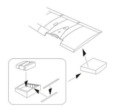 CMK 4246 Junkers Ju 88A/ C/G - Wing fuel tanks for Drag 1/48