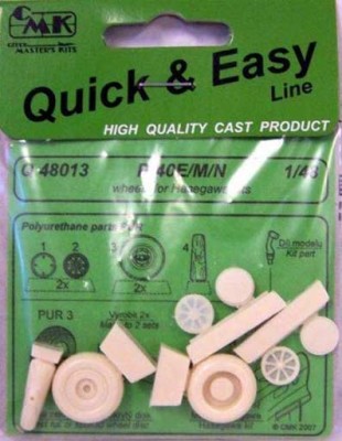 CMK Q48013 P-40E/ M/N wheels for HAS 1/48