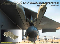 Metallic Details MDR7203 LAU-128/ADU-552 Launcher set for F-15 1/72