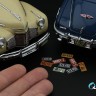 Quinta studio QP+24012 Автомобильные номера США, средний запад, 1940-1950 1/24