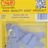 CMK 7487 Spitifre Mk.VC Control Surfaces (AIRFIX) 1/72