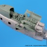 Blackdog A72119 AS 332 Super Puma engine + radar (ITAL) 1/72