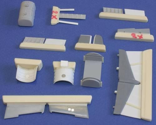 CMK 7129 Gloster Meteor FR.Mk 8/9 exterior set for MPM Prod. 1/72