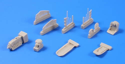 CMK 7226 Spitfire Mk. I - engine set for Airf. 1/72