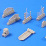 CMK 7226 Spitfire Mk. I - engine set for Airf. 1/72