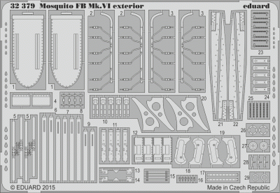Eduard 32379 Mosquito Mk.VI exterior