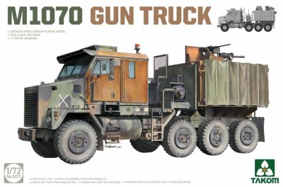 Takom 5019 M1070 GUN TRUCK 1/72