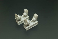 Brengun BRL72183 AV8B - Nozzles (HAS) 1/72