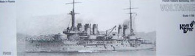 Combrig 70409 French Voltaire Battleship, 1911 1/700