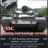 CMK 3051 T-55C training and haulage version-conversion set for TAM 1/35